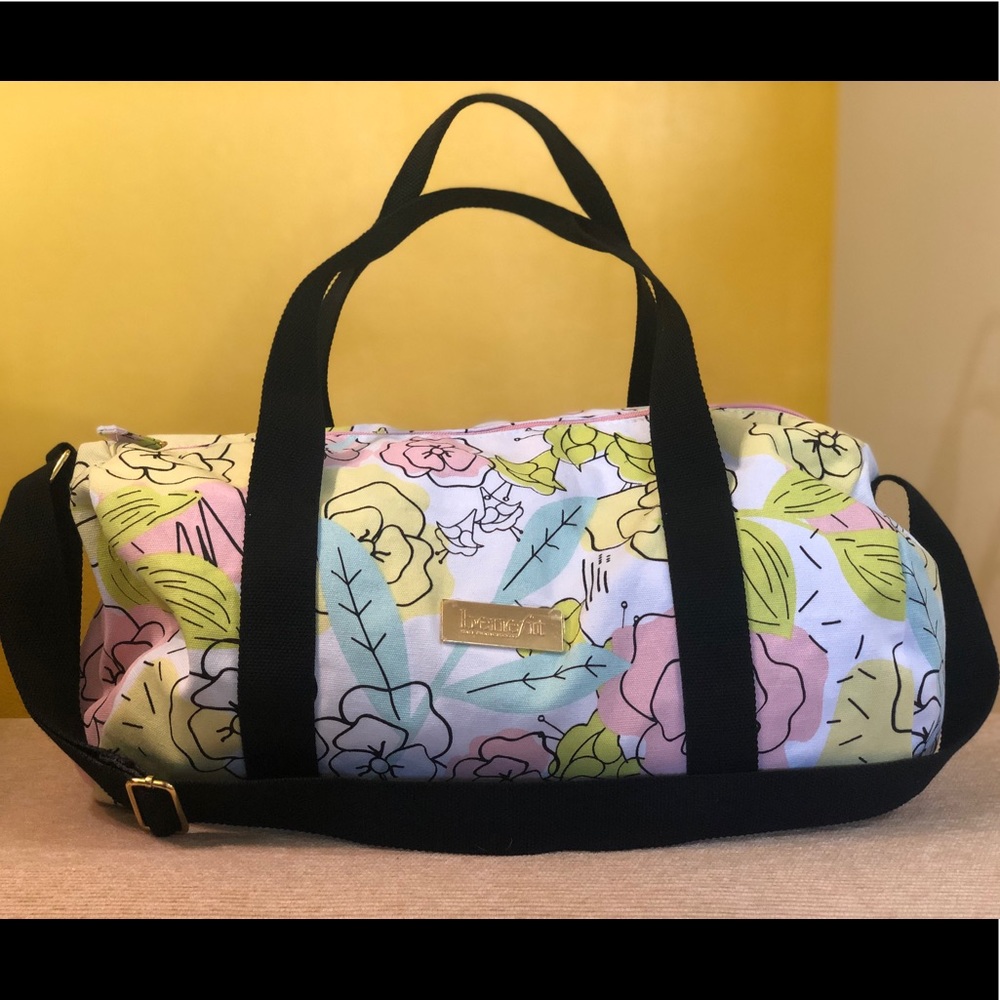 Benefit Cosmetics Floral Duffle Bag